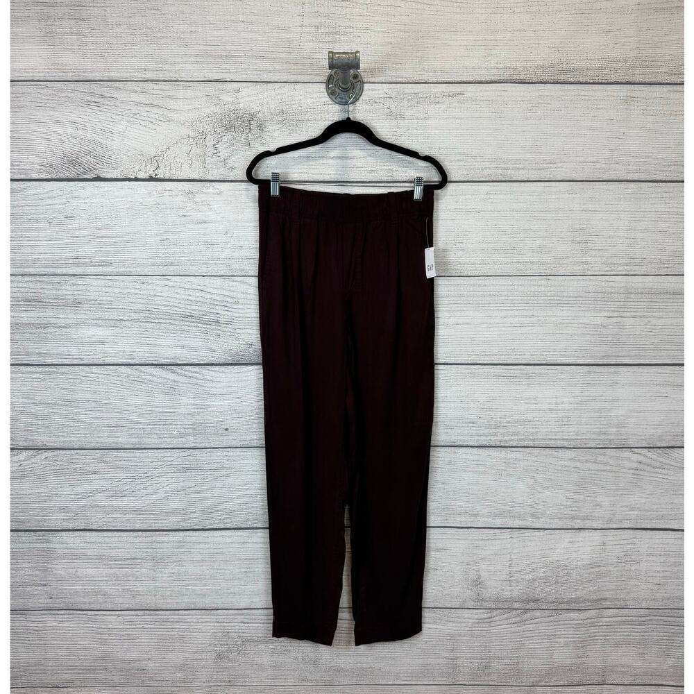 Gap Women's Purple High Rise Crop Ankle Pull On Pants Size 6